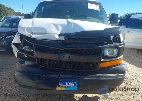 2017 Chevrolet Express 2500 Work Van from USA, damaged, VIN 1GCWGAFG4H1204550